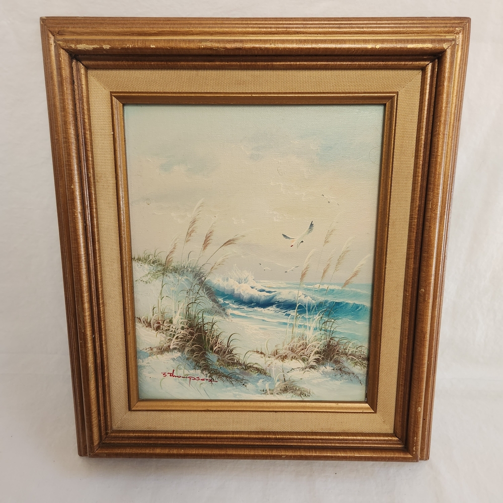 Beach Waves Original Painting